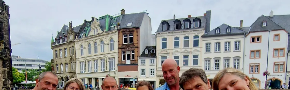 Guided tour with wine tasting in Trier's historic centre in English