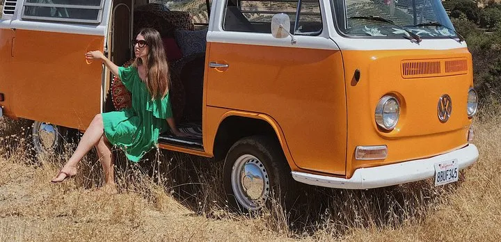 Private Vintage VW Hippie Tour to Malibu with wine tasting
