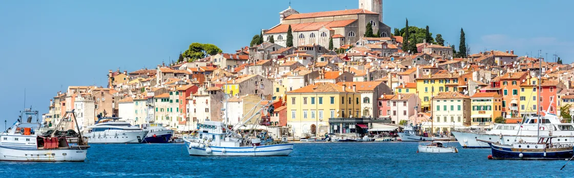 Ancient Istria tour from Poreč including Rovinj, Pula and lunch in Gržini