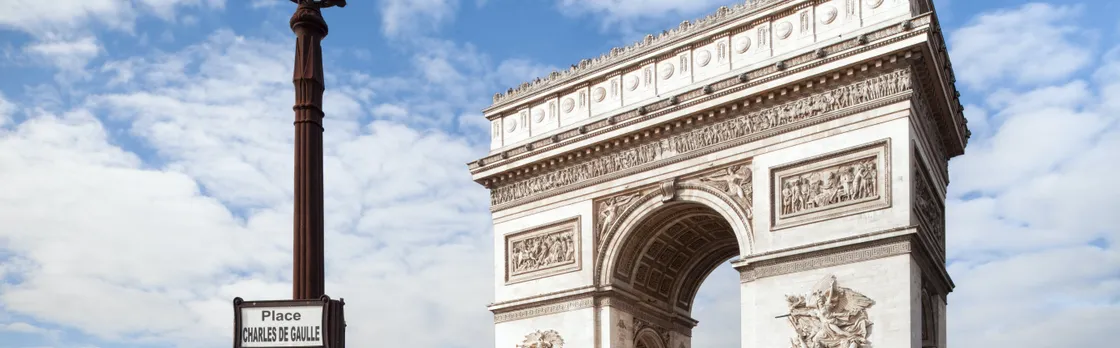 Entrance tickets to the Arc de Triomphe's rooftop
