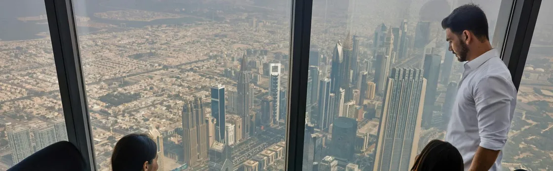 Burj Khalifa fast-track tickets: levels 124, 125 and 148