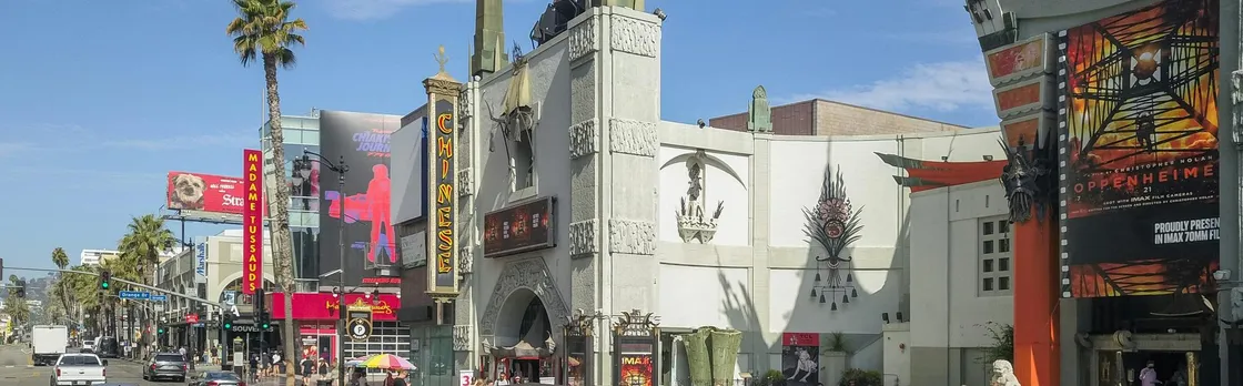 Hollywood sightseeing and celebrity homes tour from Santa Monica
