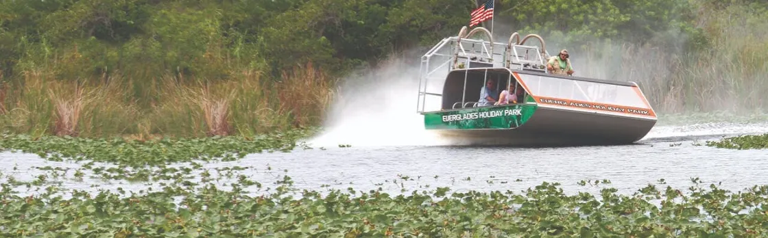 Everglades airboat adventure tour with transportation