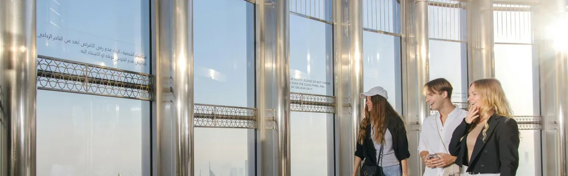 Burj Khalifa tickets: levels 124 and 125