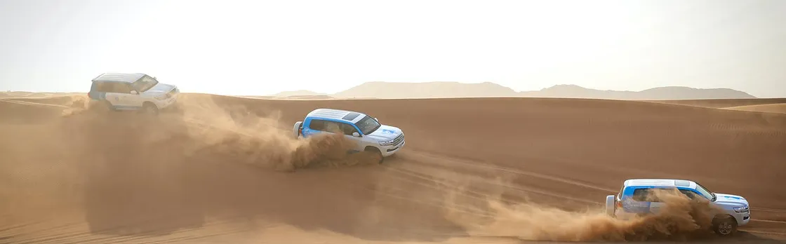 Abu Dhabi morning desert safari with camel ride