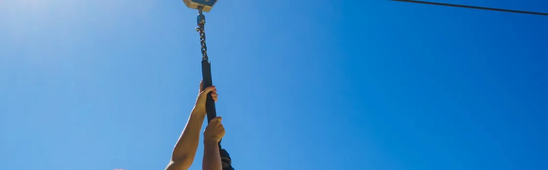Zipline experience in Musandam