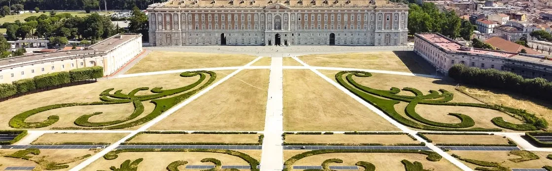 Small-group tour of Caserta Royal Palace with shuttle bus to English Gardens