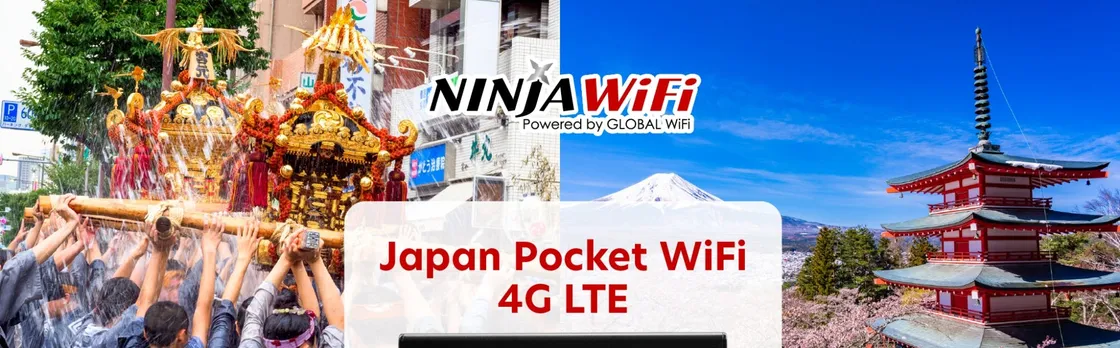 Pocket Wi-Fi 4G LTE router rental at Narita Airport Terminal 1