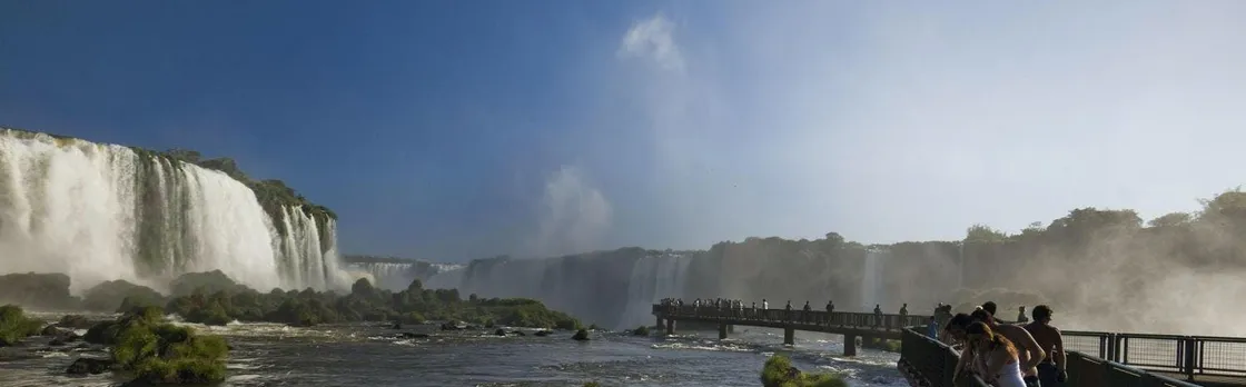 Iguassu waterfalls and visit to Itaipu Dam with airport roundtrip transfer