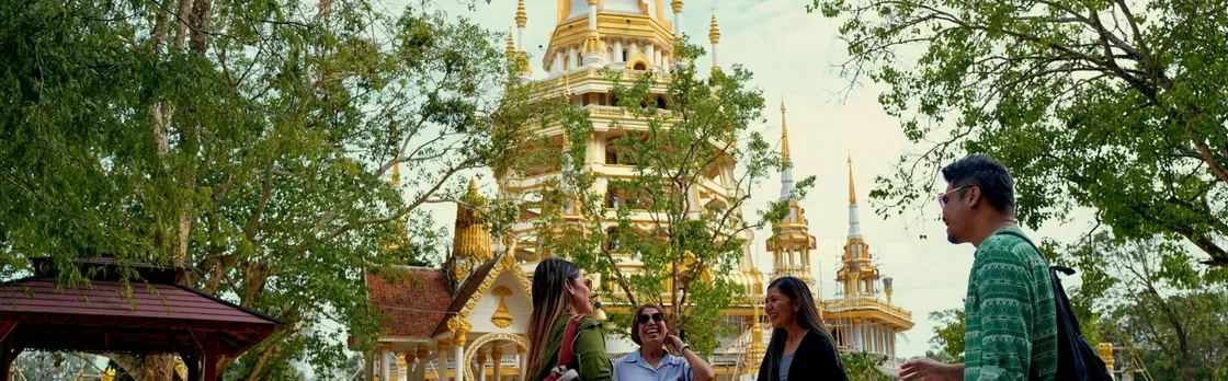 Krabi Town and Tiger Cave Temple tour