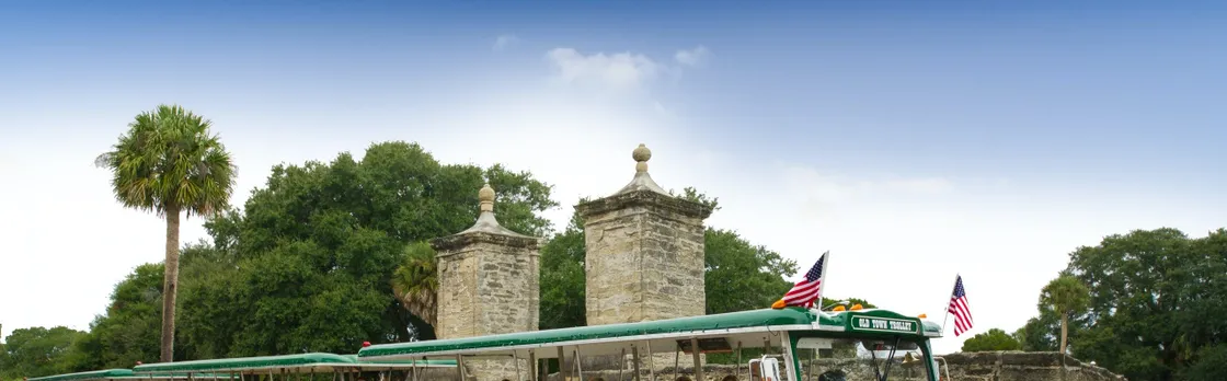 Old Town Trolley tours of St. Augustine