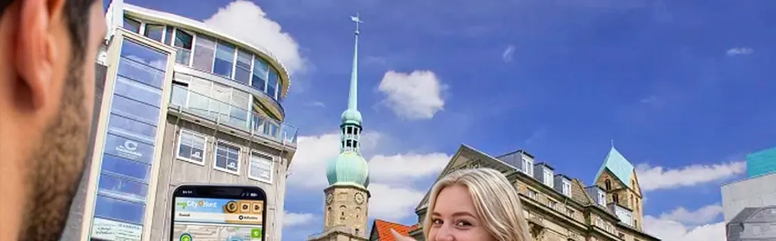 Self-guided digital scavenger hunt in Dortmund