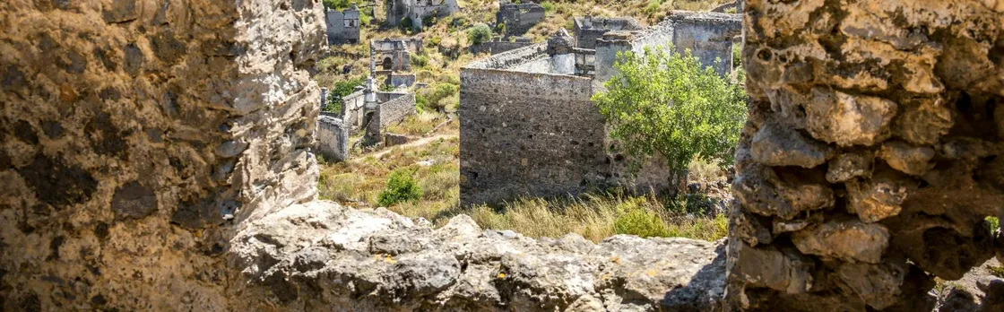 Tour of Oludeniz Beach, Babadag cable car and ghost town Kayakoy