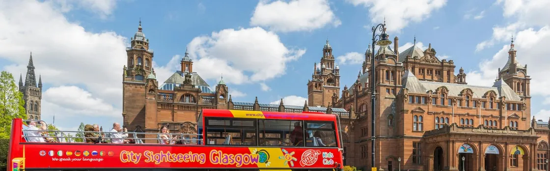 City Sightseeing Hop-On Hop-Off Bus Tour of Glasgow