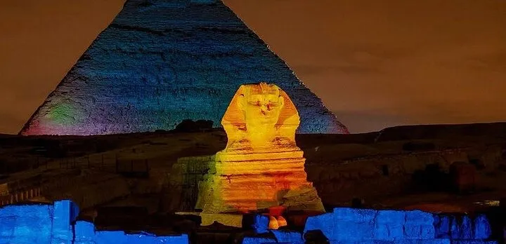 Sound and light Show at the Pyramids With Pick up