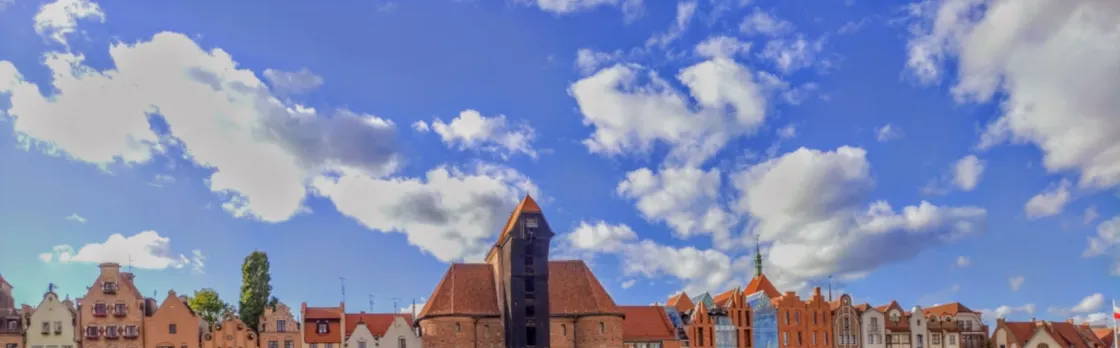 Gdansk city cruise in a traditional Polish boat