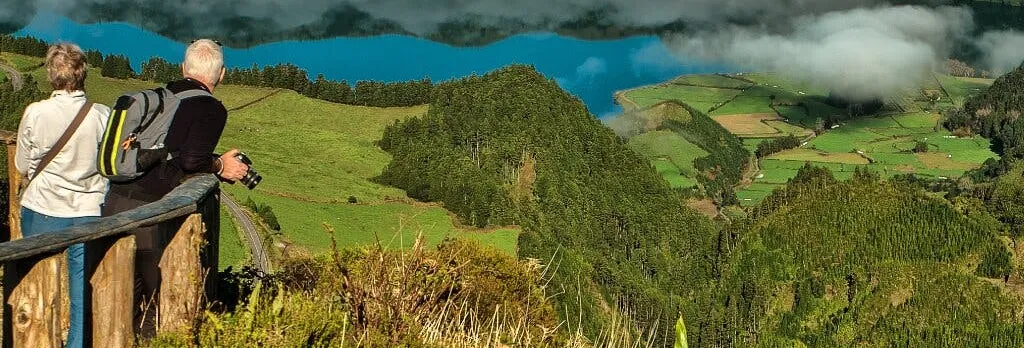 Sete Cidades kayak and bike tour