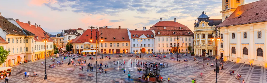 Sibiu Medieval Old Town exploration game and tour