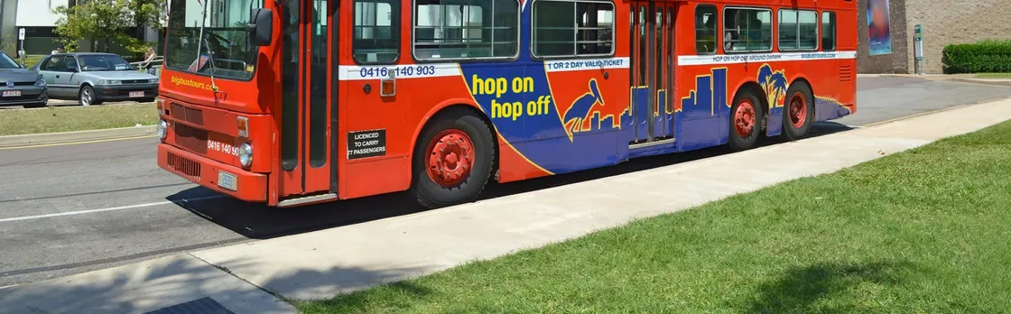 Big Bus tour of Darwin