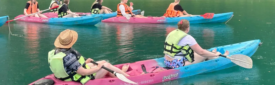 Full-Day Cheow Lan Lake Tour from Khao Lak with Kayaking and Lunch