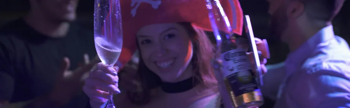 Miami night party boat cruise