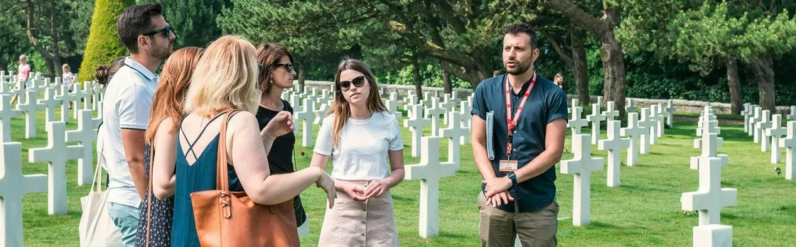Small group guided tour of Key D-Day Sites and the Memorial de Caen Museum