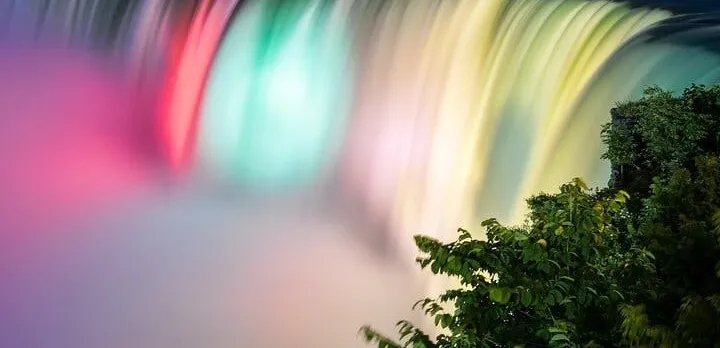 Niagara Falls night illumination tour
