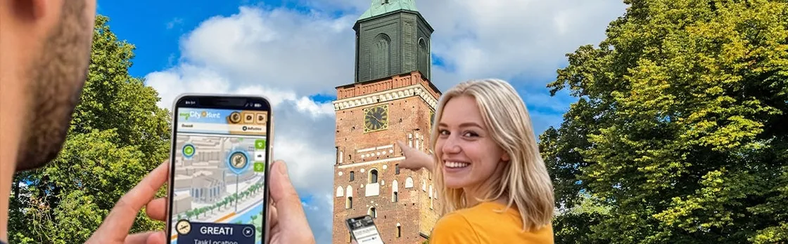 Self-guided digital scavenger hunt in Turku