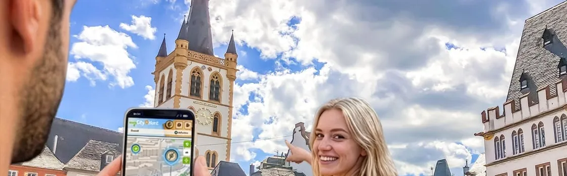 Self-guided digital scavenger hunt in Trier