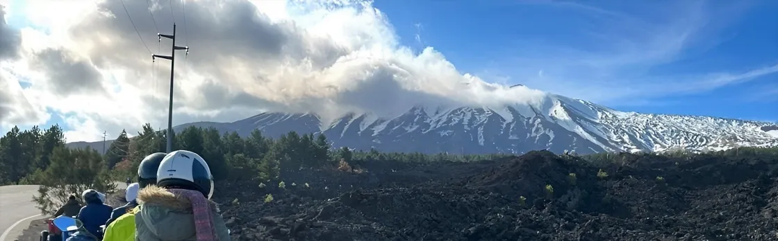 Mount Etna and Alcantara Gorges quad bike guided tour