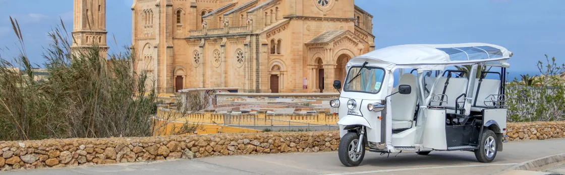 Small Group Tour of Gozo in a Tuk-Tuk