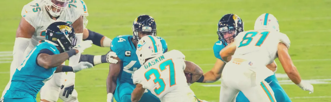Miami Dolphins football game ticket at Hard Rock Stadium