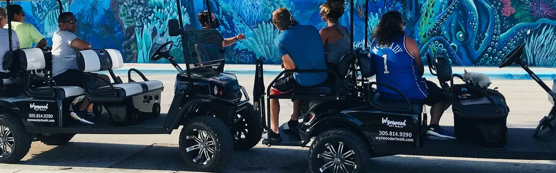 Wynwood graffiti golf cart tour