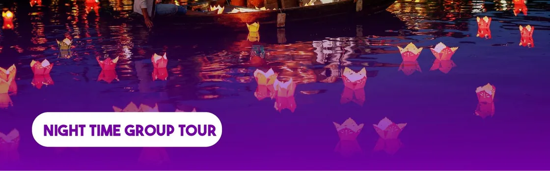 Hoi An mysterious night and lantern lights tour with dinner