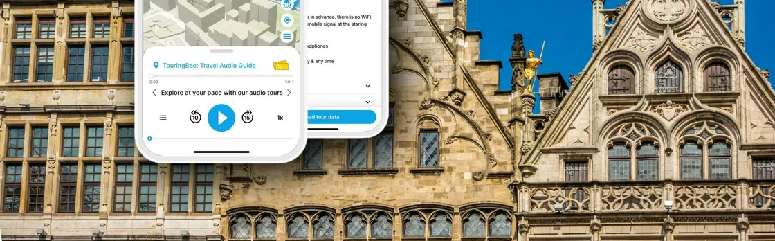 Antwerp self-guided walking tour with audio app