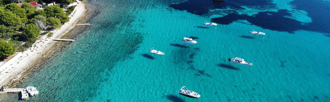 Blue lagoon & Trogir, 3 islands half day morning tour