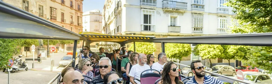 48-hour Cádiz hop-on hop-off tour with optional Cathedral ticket
