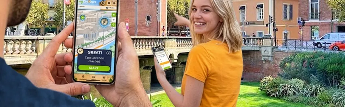 Self-guided digital scavenger hunt in Perpignan