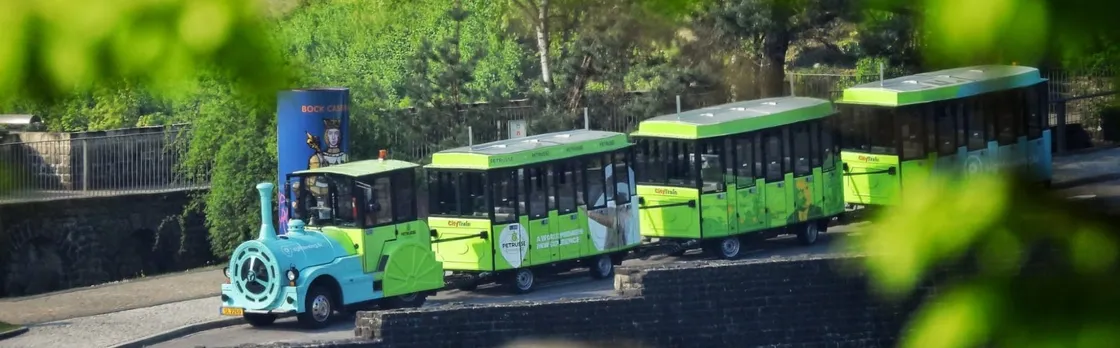 Little City Train through the city of Luxembourg