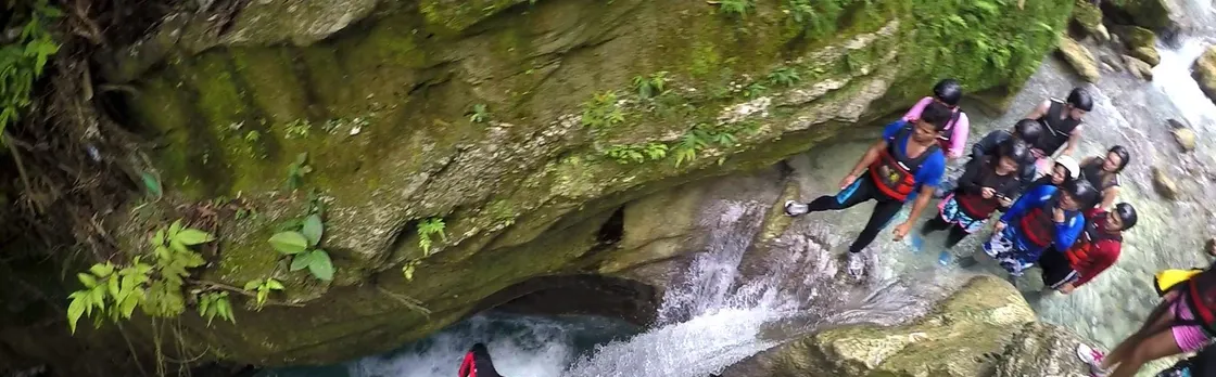 Full-day Badian canyoneering adventure