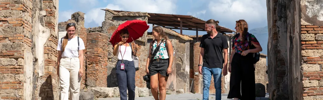 Pompeii and Mount Vesuvius select tour with local lunch