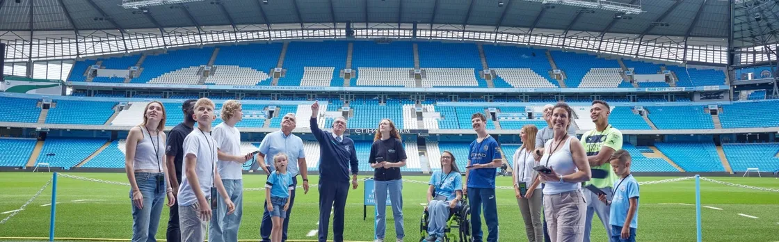 The Manchester City guided stadium tour