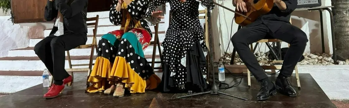 Flamenco dinner-show at a Guadalmina's restaurant