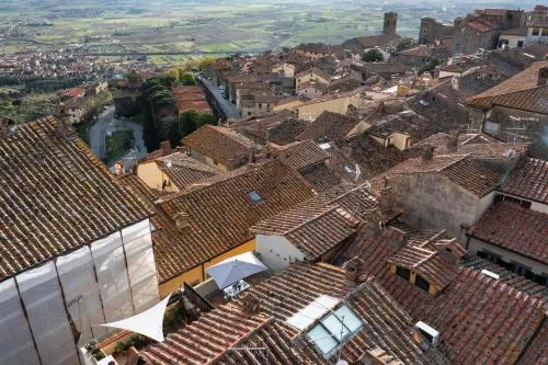 Terrazza Silena, centro storico con vista Cortona!