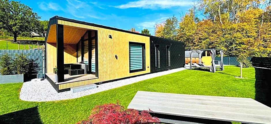 Voralpen Lodge - Ferienhaus mit Gym, Sauna & Hot Tub