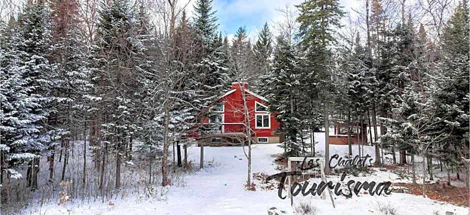 Les Chalets Tourisma - Chalet dans les bois avec lac priv¿ Le Colibri