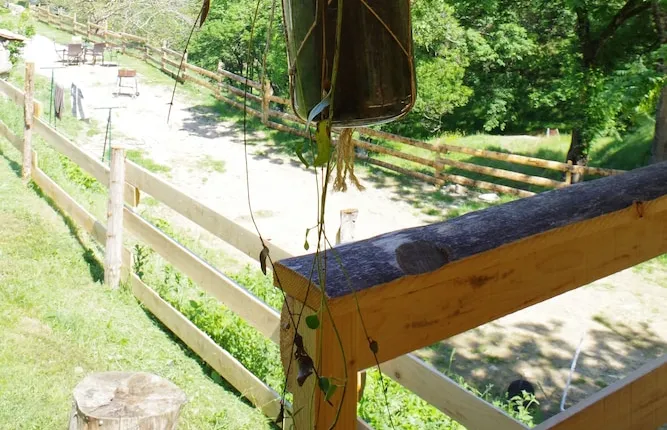 Ferme de Samson Cabanes en Pleine Nature