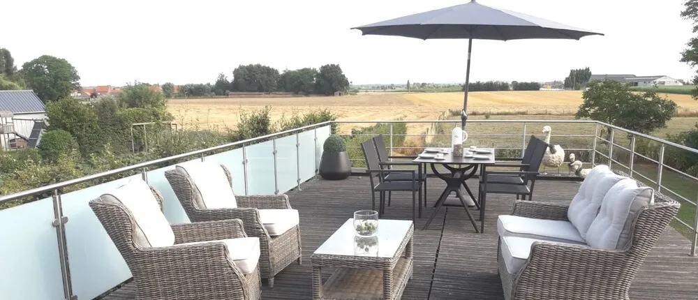 Modern Apartment in Alveringem With Roof Terrace