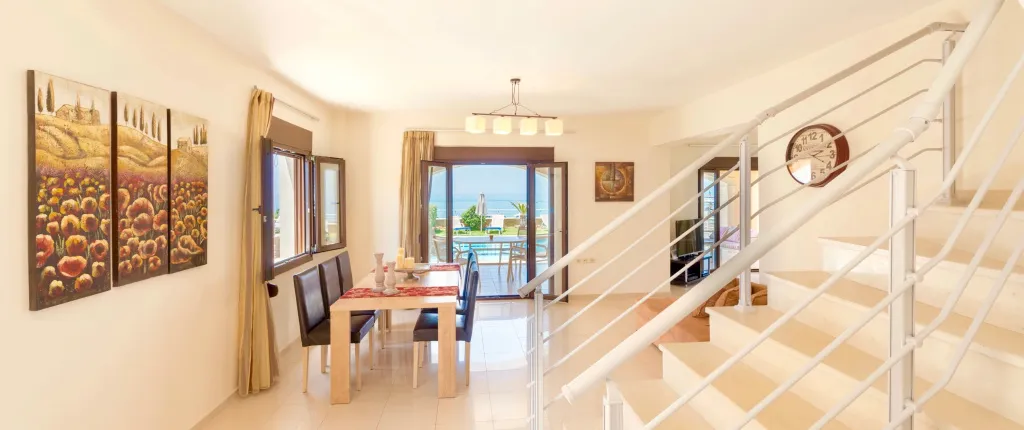 Beachfront Villa Avra With Private Swimming Pool