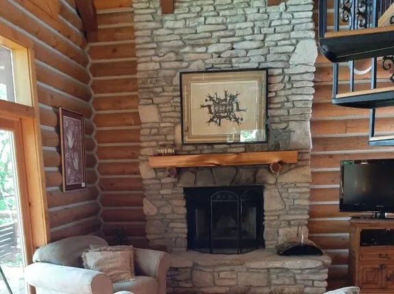 Cherokee mountain log cabin resort